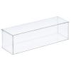 MECCANIXITY Acrylic Display Case Plastic Box Clear Assemble Dustproof Showcase 14x4.3x4.1 Inch for Collectibles Items view 1