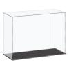 MECCANIXITY Acrylic Display Case Plastic Box Cube Storage Box Clear Small Assemble Dustproof Showcase 16.1x6.3x12 Inch for Collectibles Items view 1