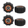 Jeanoko 1PCS RC Tires Car Beach Tires with Uneven Texture, RC Beach Wheel RC Beach Tires, Excellent Grip Stable for 1/10 RC Cars view 3