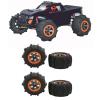 Jeanoko 1PCS RC Tires Car Beach Tires with Uneven Texture, RC Beach Wheel RC Beach Tires, Excellent Grip Stable for 1/10 RC Cars view 4