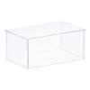 MECCANIXITY Acrylic Display Case Plastic Box Clear Assemble Dustproof Showcase 14x10.2x6.1 Inch for Collectibles Items view 1