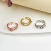 CSIYANJRY99 Jansio Threanic Triple-Spin Ring,to My Daughter Vikanda Thermogenic Spinner Ring Feelief Zirconica Triple Fidget Rings view 4