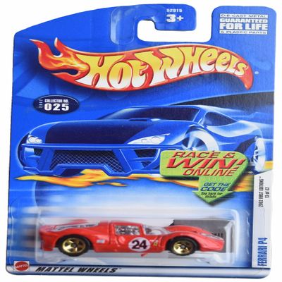 Hot Wheels Ferrari P4
