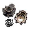 CODA RACING 2Pcs Brass Outer Portal Drive Housing Gear Box Cover for 1/10 RC Crawler Car TRX4 TRX6 Upgrade Parts-Replaces Part 8251 view 3