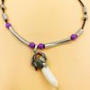 Alligator Tooth Necklace GT29 Gator New Orleans Louisiana Cajun Creole Voodoo Bayou Genuine view 2