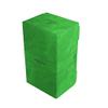 Stronghold 200+ XL Convertible Deck Box | Double-Sleeved Card Storage | Card Game Protector with Accessories Drawer | Nexofyber Surface | Holds up to 200 Cards | Green| Made by Gamegenic (GGS20112ML) view 2