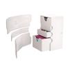 Stronghold 200+ XL Convertible Deck Box | Double-Sleeved | Card Game Protector with Accessories Drawer | Nexofyber Surface | Holds up to 200 Cards | White Color | Made by Gamegenic (GGS20122ML) view 3