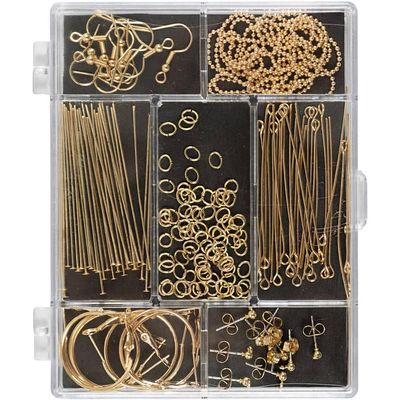 Hobby Welt kreativ Jewellery Craft Starter Set, Gold