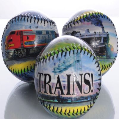 Myco Ball Aboard! Train Baseball 1ct