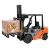 Bnineteenteam 1/12 Scale Children Forklifts Toy Model Inertia Forklifts Gift Toy with Pallets Box view 1