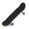 Finger Skateboard Fingerboard Gaming Set, 1Pc Solid Maple Wood Mini Fingerboard Ball Bearing Wheels, Professional Mini Skateboard Fingerboard with Storage Case, Finger Gaming Set view 1
