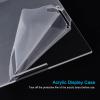 MECCANIXITY Acrylic Display Case Plastic Box Clear Assemble Dustproof Showcase 10.2x10.2x6.1 Inch for Collectibles Items view 4