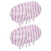 10pcs Stripe Balloon Decorations Birthday Inflated Proposal Balloons for Striped Round Holiday Sweet Helium Party Balloons: Aluminium Supplies Engagement Decor view 1