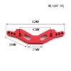 Alloy Shock Tower for Arrma 1/10 Big rock Granite Senton 3s Outcast Kraton 4s 1/8 Typhon 3s view 4