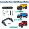 MORLORDY RC Invisible Magnetic Body Shell Mount and Front Bumper Mount for 1/24 RC Crawler SCX24 Upgrades AXI00002 JLU AXI00005 Gladiator AXI00006 Bronco view 2