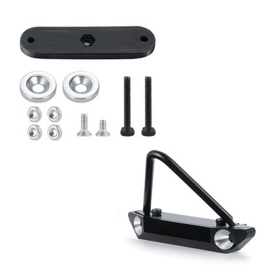 MORLORDY RC Invisible Magnetic Body Shell Mount and Front Bumper for 1/24 RC Crawler SCX24 Upgrades AXI00002 JLU AXI00005 Gladiator
