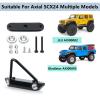 MORLORDY RC Invisible Magnetic Body Shell Mount and Front Bumper for 1/24 RC Crawler SCX24 Upgrades AXI00002 JLU AXI00005 Gladiator view 2