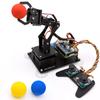 Adeept 5-DOF Robotic Arm Kit Compatible with Raspberry Pi 4 B 3 B+ B A+, Programmable DIY Coding STEM Educational 5 Axis Robot Arm with Python Code and Tutorials(PDF) - Black view 1