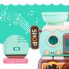 Pretend Play Toy Shop for Boys and Girls - With Donut Maker Machine, Fake Donuts, Candy and Oven view 2