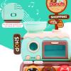 Pretend Play Toy Shop for Boys and Girls - With Donut Maker Machine, Fake Donuts, Candy and Oven view 3
