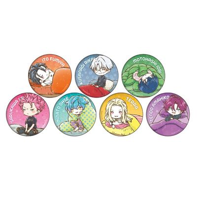 Charisma 03 Graph Art Tin Badge Box of 7