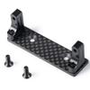 WEFEINO Aluminum Servo Mount Carbon Fiber Servo Fixed Bracket for 1:10 Axial SCX10-AXI03004 Capra view 4