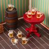 20Pcs Mini Beer Mug Shot Glasses Mini Resin Beer Cups Tiny Shot Mug Decoration for Dollhouse view 2