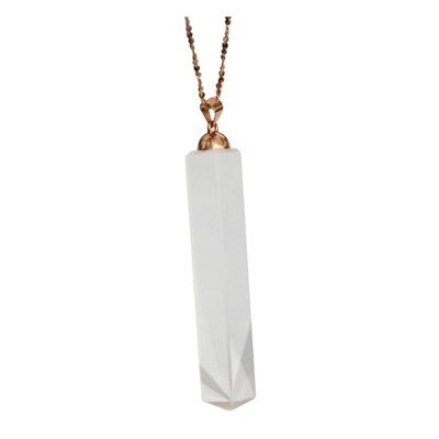 Prisms & Kaleidoscopes Pendant Prism with Necklace Creative Necklace Pendant Science Classroom Optics Kits