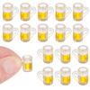 Home Accessories 100pcs Shot Landscape Mini Mug Collectible Model Miniature Accessory Drinking Micro Mugs Beer for Tiny House Decoration Glasses Plastic Cups Home Decor view 1