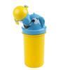 Portable Kids Baby Urinal Potty Bottle Emergency Toilet for Camping Car Travel - Yellow, 7 inch view 1