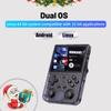 RG353V Retro Handheld Game with Dual OS Android 11 and Linux,RG353V with 64G TF Card Pre-Installed 4452 Games Supports 5G WiFi 4.2 Bluetooth Online Fighting,Streaming and HDMI view 2