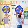 Dart Board, Basketball Hoop for Kids Toddlers, Sports & Outdoor Play Toys, Boy Toys, Birthday Gift Toy for 3 4 5 6 7 8 9 10 11 12 Year Old Boys Girls, Easter Gifts Party Favors view 2