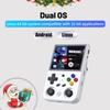 RG353V Retro Handheld Game with Dual OS Android 11 and Linux,RG353V with 64G TF Card Pre-Installed 4452 Games Supports 5G WiFi 4.2 Bluetooth Online Fighting,Streaming and HDMI view 2