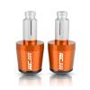 for 390 RC390 RC 390 RC-390 2013-2017 Motorcycle Handle Bar End Handlebar Grips Ends Sliders Cap Plug Slider Counterweight Cover 7/8'' 22mm with Logo Grips (Color : Orange) view 1