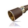 Antique Brass Telescope Marine Handheld Spyglass Brass Binoculars 8 Inch Best for Gift view 2