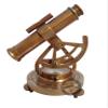 Brass Telescope Antique Nautical Alidate with Compass Survey Instruments Telescope with Working Compass 6 Inch view 3