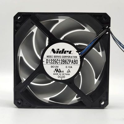 D1225C12B6ZPAB0 Fan for 12V 0.13A 12012025mm Cooling Fan