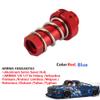Aluminum Servo Saver Tube with Clamping Nut for Arrma 1/8 Kraton 6s Senton Talion Typhon 1/7 Infraction Mojave Upgrades Parts(Red) view 2