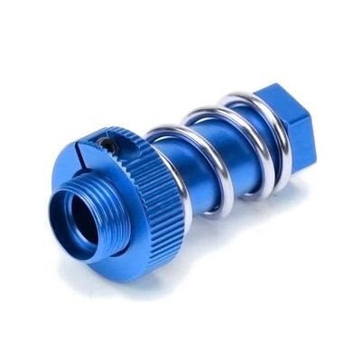 Aluminum Servo Saver Tube with Clamping Nut for Arrma 1/8 Kraton 6s Senton Talion Typhon 1/7 Infraction Mojave Upgrade Parts(Navy Bule)