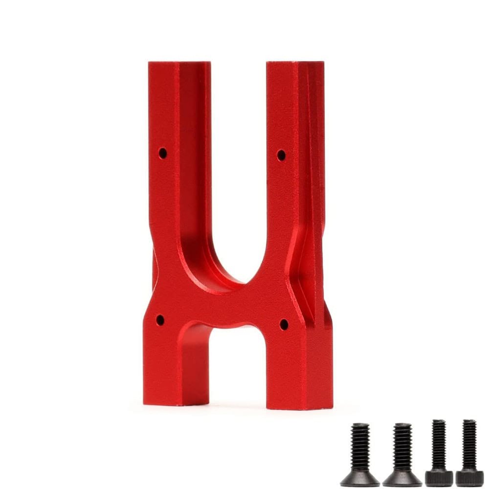 Aluminum Center Diff Mount for Arrma 1/8 KRATON 6s Outcast Typhon Talion 1/7 Infraction Limitless Mojave RC Car Upgrade Parts(Red)