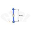 Aluminum Turnbuckles Camber Link Rod Ends Sets for 1/10 Slash 2WD 4X4/Hoss 2WD 4X4/Rustler 2WD 4X4/Stampede 2WD 4X4 Upgrade Parts RC Truck 7pcs/Set(Navy Blue) view 4