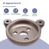 Slash 2WD Rustler 86T Spur Gear,Metal 86T Spur Gear with 17T 19T 21T Pinion Gear for Slash 2WD Stampede Rustler Bandit 1/10 RC Car Upgrade Parts Replace 4686 view 3