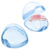 Accmor Pacifier Case, Pacifier Holder Case, Pacifier Container for Travel, BPA Free,Transparent Blue, 2 Pack view 2