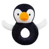 Doindute Baby Penguin Soft Rattle Toy, Penguin Plush Infant Shaker Rattle Easy-Grasp Stuffed Animal Toy, Gifts for Newborns Babies Toddlers Boys Girls, Black&White, 5 Inches view 1