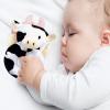 Doindute Baby Cow Soft Rattle Toy, Dairy Cattle Plush Infant Shaker Rattle Easy-Grasp Stuffed Animal Toy, Gifts for Newborns Babies Toddlers Boys Girls, Pink Horns, 6 Inches view 4