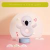 Doindute Baby Flamingo Soft Rattle Toy, Flamingo Plush Infant Shaker Rattle Easy-Grasp Stuffed Animal Toy, Gifts for Newborns Babies Toddlers Boys Girls, Pink, 5 Inches view 3