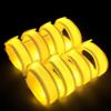 KIRALUMI 8 PCS LED Glow Bracelets, Light Up Wristbands - Halloween Glow in The Dark Party Bracelets Favors Supplies for Christmas, Concerts, Festivals, Game Prizes, Sports, Rave AccessoriesYellow view 1