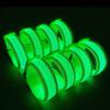 KIRALUMI 8 PCS LED Glow Bracelets, Light Up Wristbands - Halloween Glow in The Dark Party Bracelets Favors Supplies for Christmas, Concerts, Festivals, Game Prizes, Sports, Rave AccessoriesGreen view 1