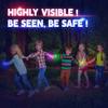 KIRALUMI 8 PCS LED Glow Bracelets, Light Up Wristbands - Halloween Glow in The Dark Party Bracelets Favors Supplies for Christmas, Concerts, Festivals, Game Prizes, Sports, Rave AccessoriesGreen view 4