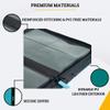 Card Guardian - 4 Pocket Premium Binder for 160 Cards (Teal) | Zipper Closure and Side Loaded Pockets | Compatible with Trading & Sports Cards including Magic the Gathering, Yugioh, Baseball Cards view 4